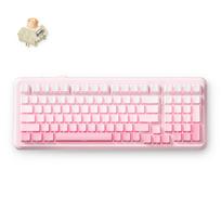MCHOSE K99 V2 belaidė mechaninė klaviatūra| US | Icy Creamsicle Switch | 2.4GHz, BT | Pink Grad.