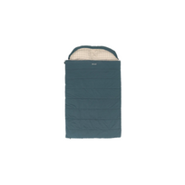 Outwell Camper Lux Double Blue | Sleeping Bag | 235 x 150 cm | -16 to 5 °C | Both Side Zipper