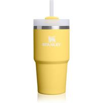 Stanley Quencher H2.O FlowState™ Tumbler nerūdijančiojo plieno puodelis su šiaudeliu mažas Daffodil 590 ml