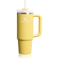 Stanley Quencher H2.O FlowState™ Tumbler nerūdijančiojo plieno puodelis su šiaudeliu vidutinis Daffodil 890 ml
