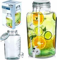 Indas su kraneliu Vilde 139605, stiklas, 8 l
