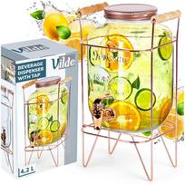 Indas su kraneliu Vilde 139602, stiklas, 4.2 l