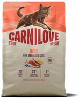 Sausas kačių maistas Carnilove True Fresh Beef, jautiena, 2 kg