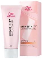 Plaukų dažai Wella Professionals Shinefinity, iridescent gold sp., 09/39, 60 ml