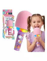 WOOPIE Wireless Karaoke Microphone with Speaker Pink