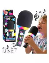 WOOPIE Wireless Karaoke Microphone with Speaker Black BT