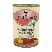 LandFleisch konservai su jautiena ir makaronai šunims, 400 g