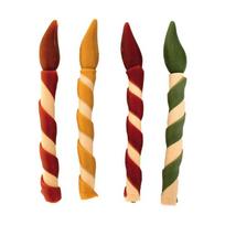CROCI PARTY CANDLES žvakutės 9.5cm 4vnt-28g
