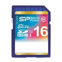 Silicon Power atmiņas karte SDHC 16GB Elite