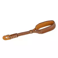Gloxy Wrist Hand Strap with white lines - Brown