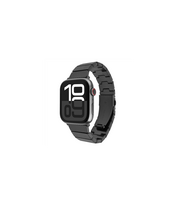 Fixed | Resin Strap for Apple Watch 44/45/46/49mm | Carbon Black | Epoxy resin