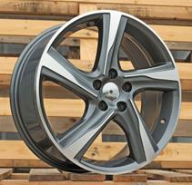 PRORACING BY115 Grey Polished (MG) R17 5x108.00 ET50 CB63.40 J7.5