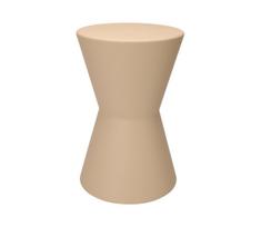 Šoninis staliukas PETIT, skersmuo 29 cm, smėlio spalvos