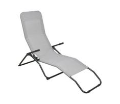 Sodo gultelis FIKA 60x140 cm pilkas
