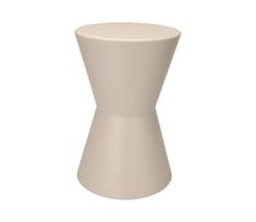Šoninis staliukas PETIT, skersmuo 29 cm, kreminės spalvos