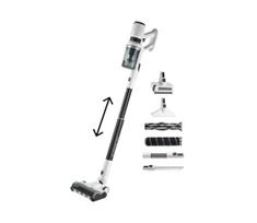 Concept VP6125 - 2 viename vertikalus ir rankinis dulkių siurblys ICONIC Comfort Telescope 400W/29,6V baltas