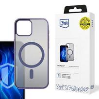 3MK Frosty MagCase for iPhone 15 Plus in purple