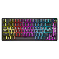 Savio Phenix Gateron Red Pro Pudding wireless mechanical gaming keyboard, backlit, black