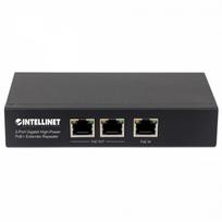 Intellinet 561266 Extender/Regenerator PoE+ 2-port Gigabit 802.3at/af
