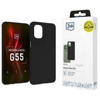 3MK Matt Case for Motorola Moto G55 5G, black