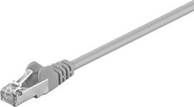 Goobay | CAT 5e patchcable, F/UTP | Grey RJ45 male (8P8C) | RJ45 male (8P8C)