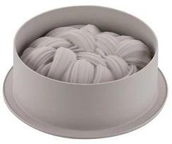 Silikoninė kepimo forma Silikomart Wooly, pilka sp., 19 cm x 19 cm, 1.46 l