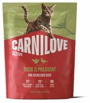 Sausas kačių maistas Carnilove Active Duck & Pheasant, antiena, 0.4 kg