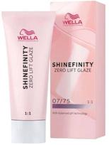 Plaukų dažai Wella Professionals Shinefinity, raspberry late sp., 07/75, 60 ml