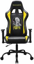 Žaidimų kėdė Subsonic Iron Maiden Killers, 53 x 49 x 123 - 133 cm, juoda sp./geltona sp.