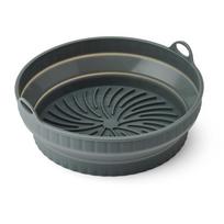 Silikoninis įdėklas karšto oro gruzdintuvei Kitchen Craft GB40KCAFLINERRND, pilka sp., 20 cm x 20 cm