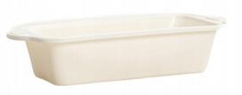 Silikoninė kepimo forma Homla Mollis Basic, šviesiai ruda - ecru, 30 cm x 14 cm