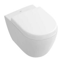 Pakabinamas klozetas Villeroy & Boch Subway 2.0 DirectFlush Rimless be dangčio baltas 5606R001