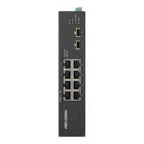 Hikvision Pro Series DS-3T0510HP-E/HS - Switch - unmanaged - 2 x 10/100/1000 (High PoE) + 6 x 10/100/1000 (PoE) + 2 x Gigabit SFP - Desktop - PoE (110 W) - DC power (DS-3T0510HP-E/HS)