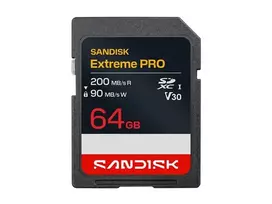 "Card Extreme Pro SD UHS-I 64GB SD 200MB/s"
