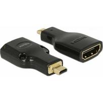 Adapter AV Delock HDMI Micro - HDMI Black (65664) | 65664 | 4043619656646