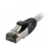Synergy21 Patchkabel RJ45, CAT8.1 2000Mhz, 0,5m, grau, S-STP(S/FTP), TPE/LSZH(SuperFlex), AWG26,