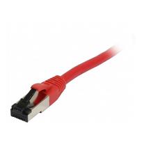 Synergy21 Patchkabel RJ45, CAT8.1 2000Mhz, 7,5m, rot, S-STP(S/FTP), TPE/LSZH(SuperFlex), AWG26,
