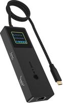 ICY BOX Spade Dock 4038 7w1 | 3x USB-A | 1x USB-C | HDMI 4K@60Hz | PD 100W | LCD | IB-DK4038-LCD | 4250078175544