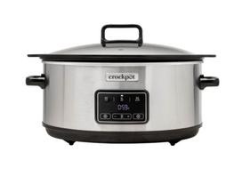 Crock-Pot CSC112X 6.5-litre slow cooker (silver)