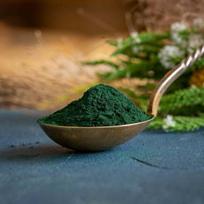 Ekologiški žaliosios spirulinos milteliai