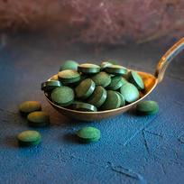 Ekologiškos spirulina tabletės 500 mg