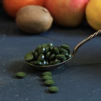 Ekologiškos Spirulina ir Chlorela mišinio tabletės (500 mg)