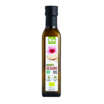 Ekologiškas nerafinuotas sezamų sėklų aliejus, 250 ml