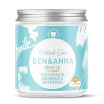 Natūrali balinanti dantų pasta su mėtų aliejumi ir šalavijų ekstraktu, White Fluoride, 100 ml