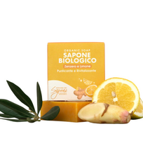 Ekologiškas muilas Imbieras ir Citrina, 100 g