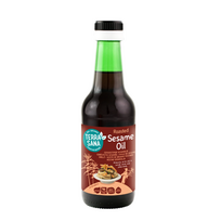 Ekologiškas sezamų aliejus (skrudintų sėklų), be glitimo, 250 ml