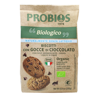 Ekologiški veganiški šokoladiniai biskvitai, 250 g