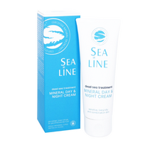 Ekologiškas mineralinis dieninis ir naktinis kremas (jautriai, ypač sausai ir mišriai odai) Dead Sea Treatment, 75 ml