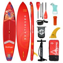 SKATINGER Interstellar Red 350x81x15 cm (11') turistinė SUP lenta