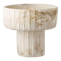 Vaza 20.5x18.5 cm Ruda Smėlio Cementas
